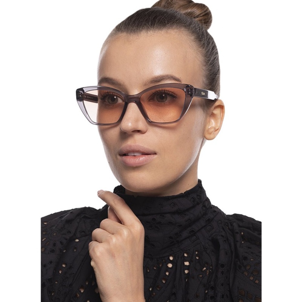 CHLOÉ LOGO SUNGLASSES